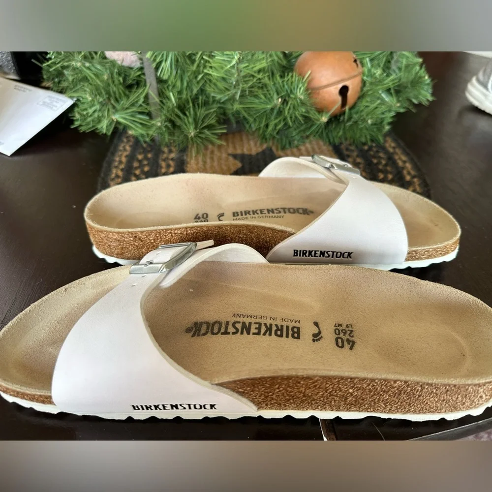 White Birkenstocks - Picture 1 of 4